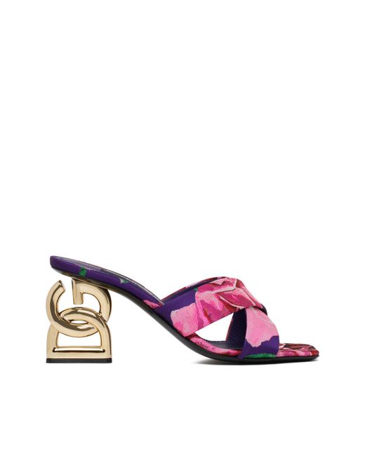 Sandales Dolce & Gabbana en coloris Pink