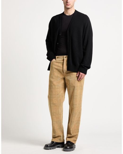 Burberry Natural Pants Cotton for men
