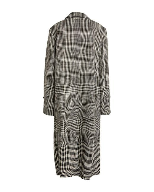 Abrigo Burberry de color Gray