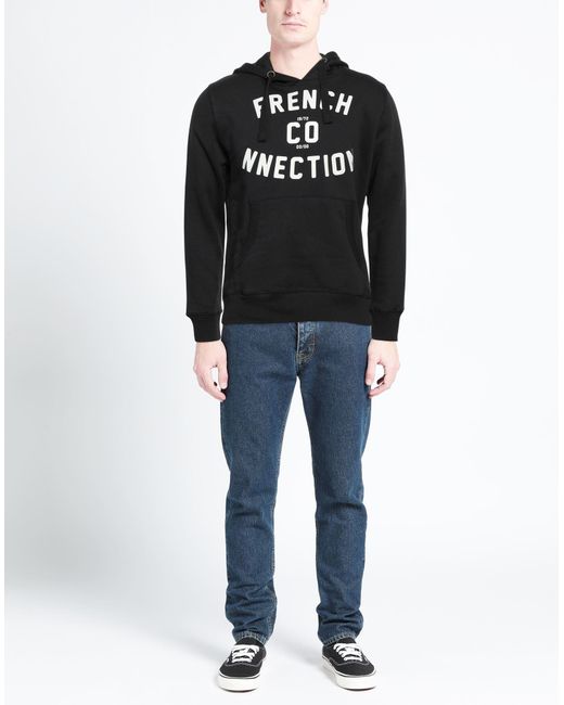 French Connection Black Sweatshirt for men