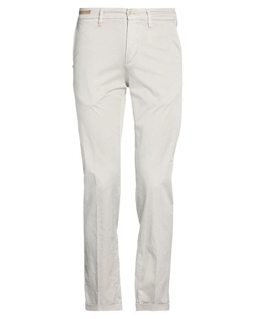 RE_HASH White Light Pants Cotton, Elastane for men