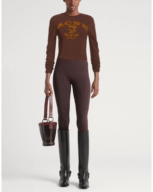 Acne Brown T-Shirts