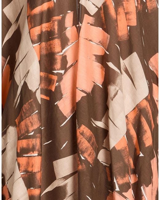 Ferragamo Brown Mini Dresses