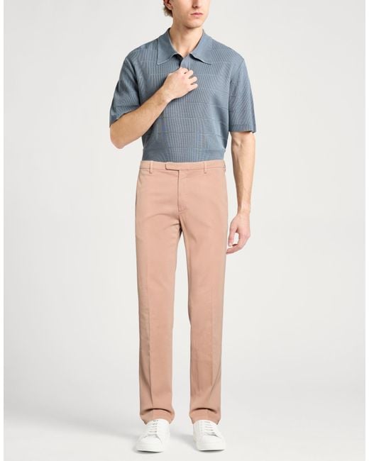Boglioli Natural Pants Cotton, Elastane for men