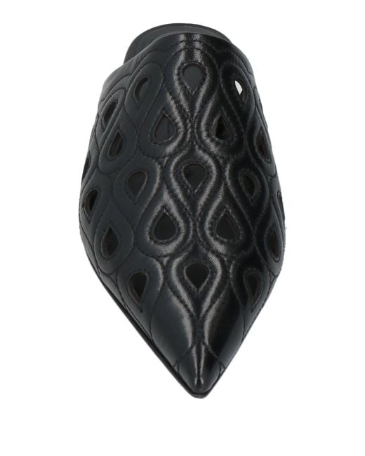 High Black Mules & Clogs