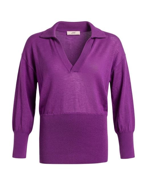 Pullover Carla G de color Purple