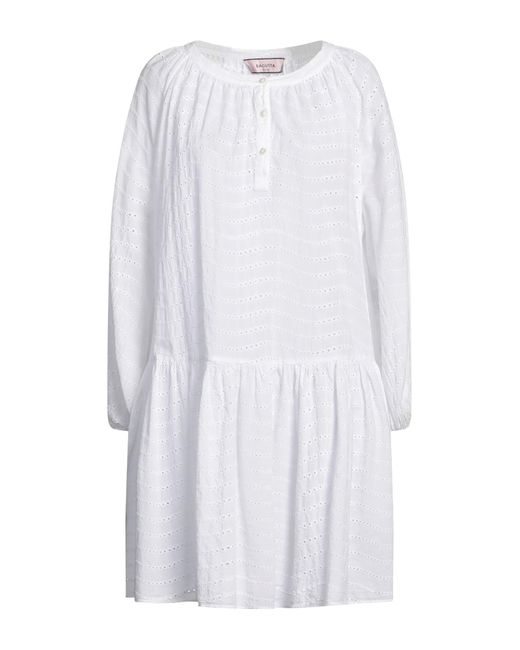 Bagutta White Mini Dress