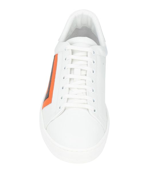 Valextra White Sneakers Leather for men