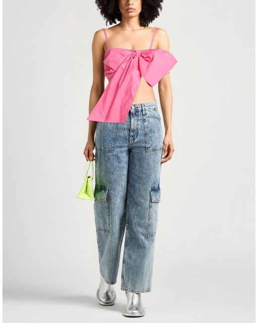 MSGM Pink Top