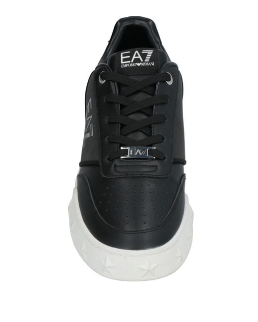 EA7 Black Sneakers for men