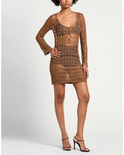 Isabel Marant Natural Mini Dresses