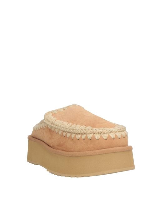 Mou Natural Mules & Clogs