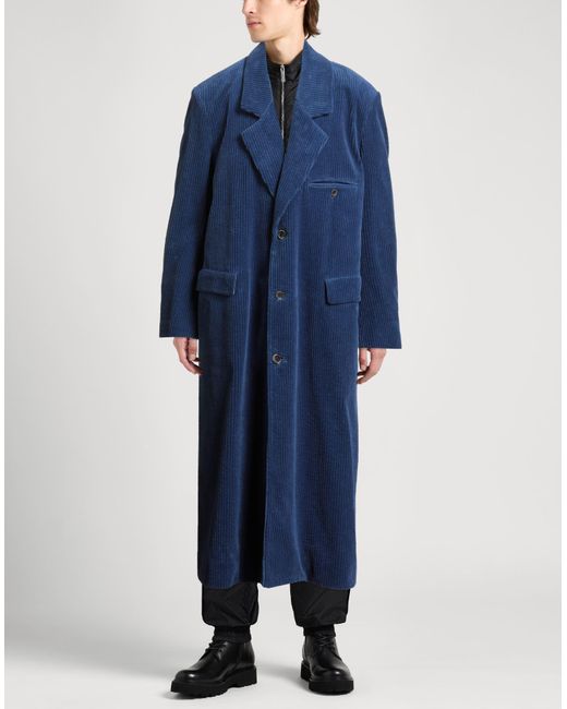 Uma Wang Blue Coat Cotton for men