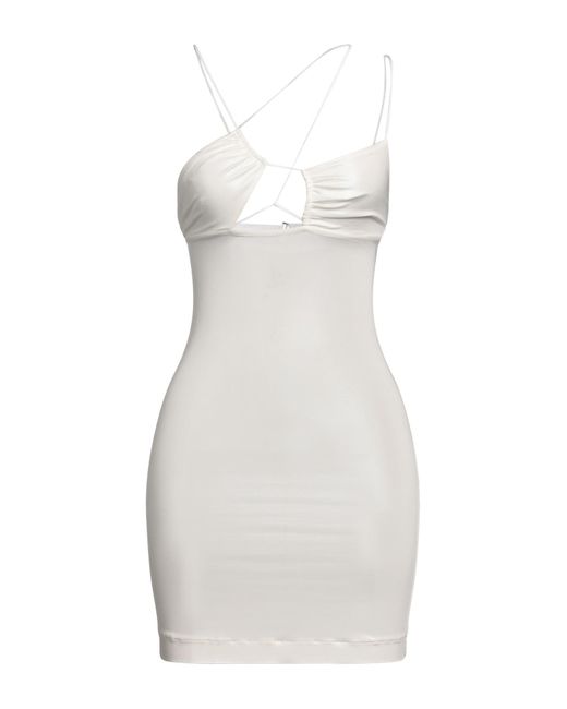 Nensi Dojaka White Mini Dress