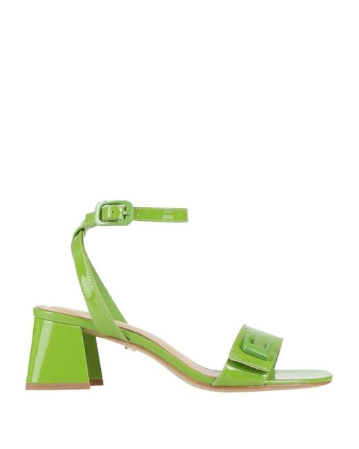 Lola Cruz Green Sandals