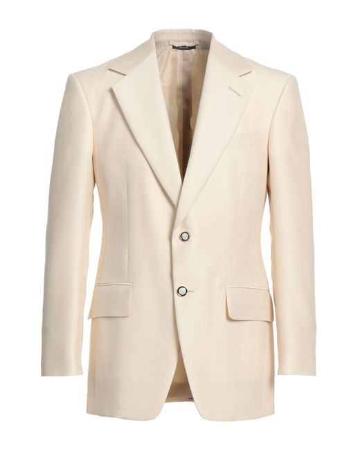Tom Ford Suit Jacket in Natural for Men | Lyst