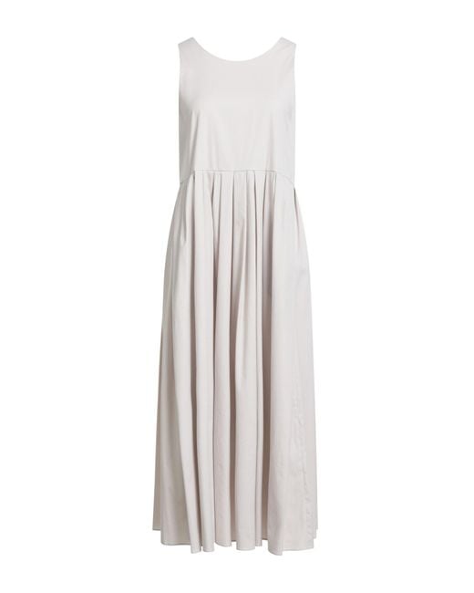 Max Mara White Midi Dress