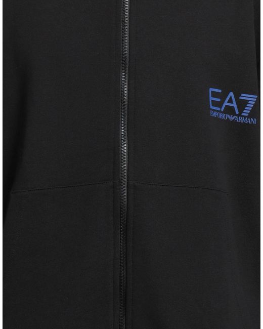 EA7 Black Sweatshirt for men
