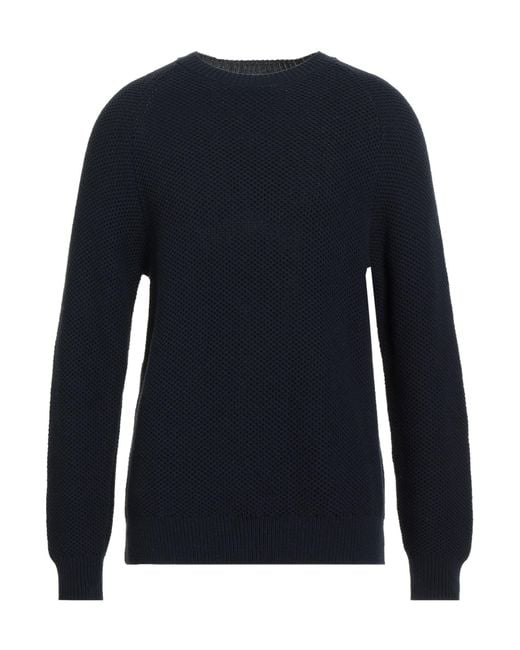 Closed Blue Jumper for men