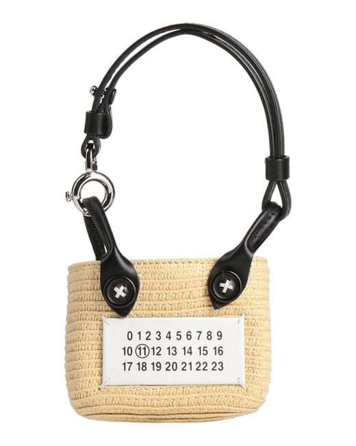 Maison Margiela Natural Handbag Cellulose, Polyester, Cow Leather