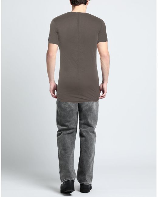 Camiseta Rick Owens de hombre de color Gray