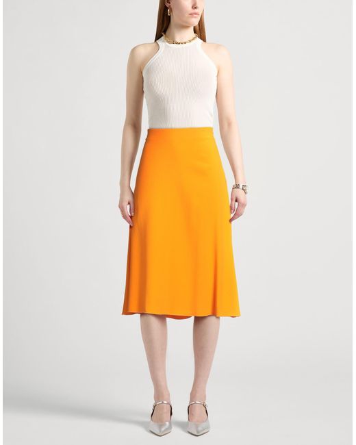Gonna Midi di Liviana Conti in Orange