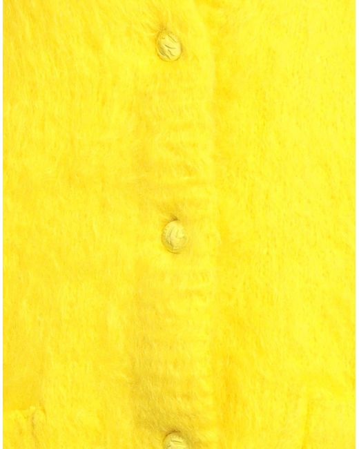 Etro Yellow Strickjacke