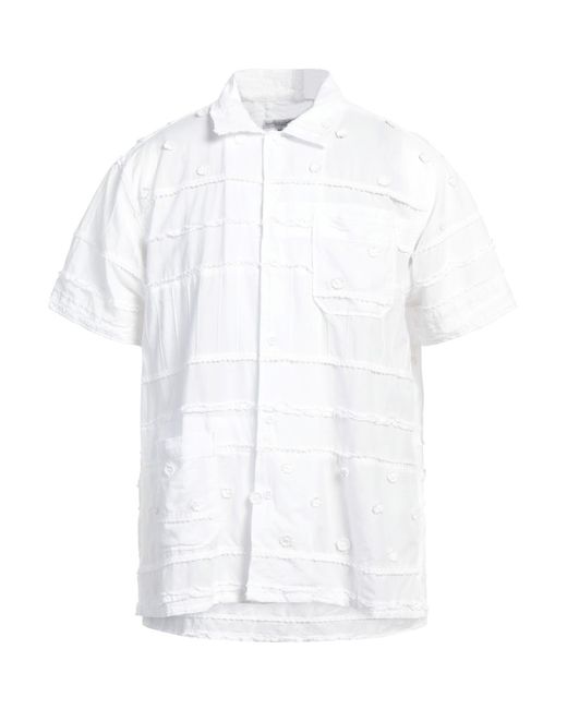 Camicia di Engineered Garments in White da Uomo