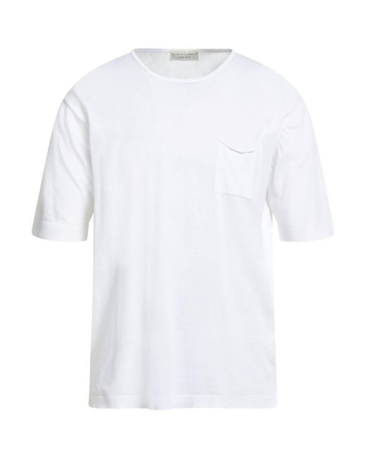FILIPPO DE LAURENTIIS White Sweaters for men