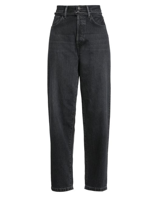 Acne Gray Jeans Cotton, Cowhide