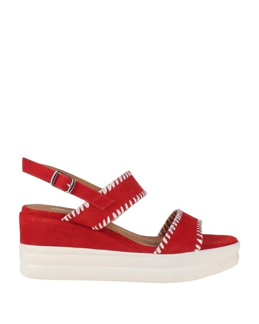 Melluso Red Sandals