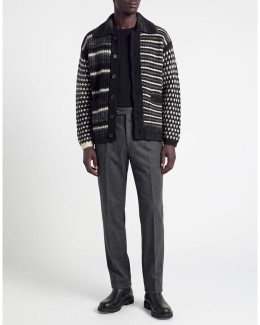 Roberto Collina Black Cardigan for men