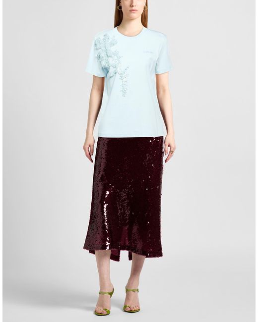 Lanvin Blue T-Shirt Cotton