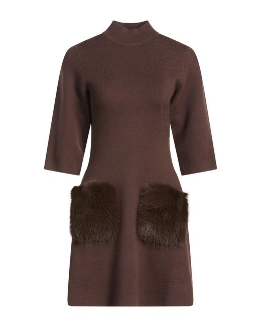 No Secrets Brown Mini Dress