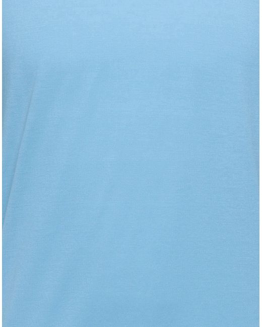 FILIPPO DE LAURENTIIS Blue T-shirt for men