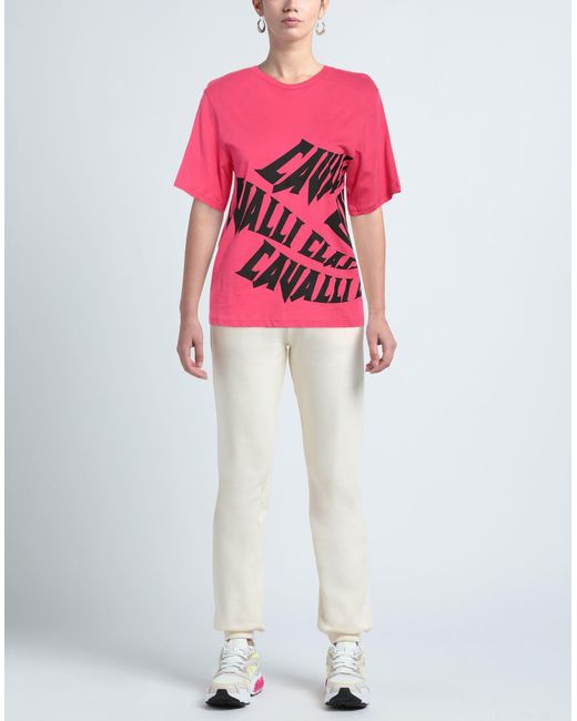 Class Roberto Cavalli Pink T-shirt