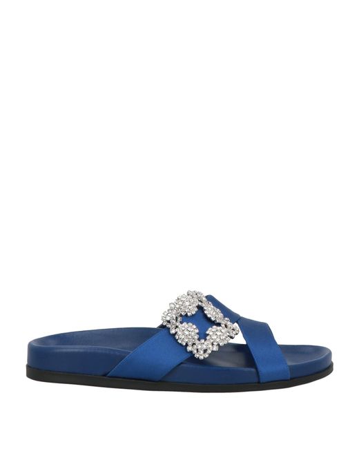 Manolo Blahnik Blue Sandals