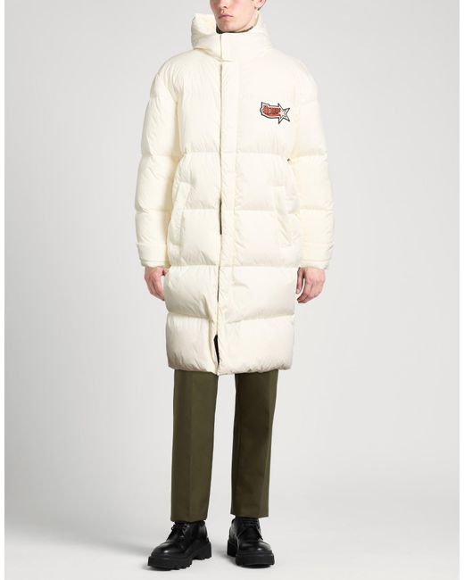 Herno Natural Ivory Puffer Polyamide for men