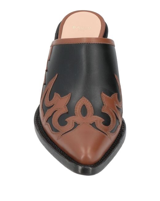 Bally Brown Mules & Clogs