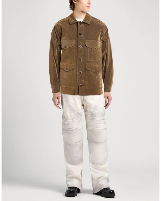 Junya Watanabe Brown Denim Outerwear for men