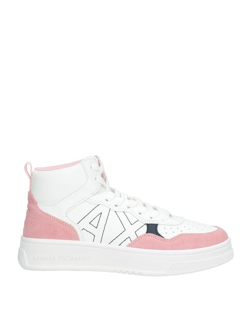 ARMANI EXCHANGE Pink Trainers