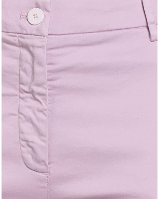 Mason's Purple Pants Cotton, Polyester, Elastane