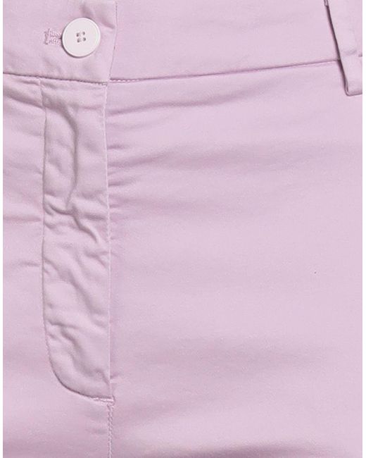 Mason's Purple Pants Cotton, Polyester, Elastane