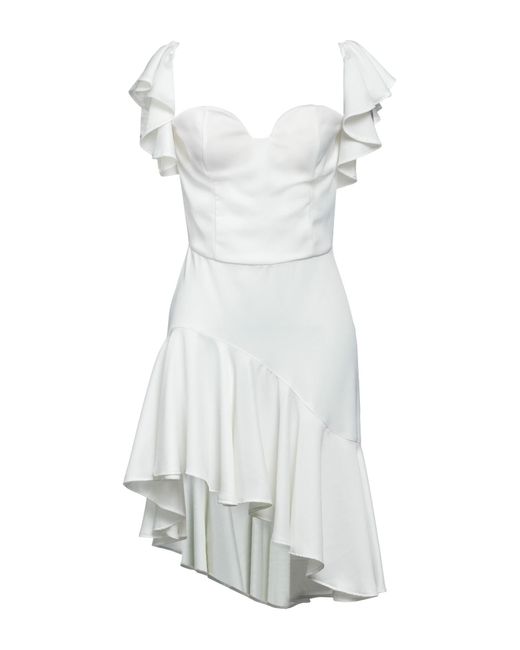 ALBERTO AUDENINO White Midi Dress