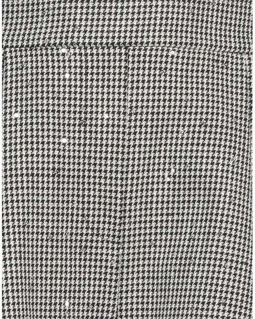Fabiana Filippi Gray Shorts & Bermuda Shorts Virgin Wool, Cotton, Polyester