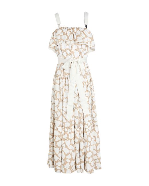 High White Midi Dress