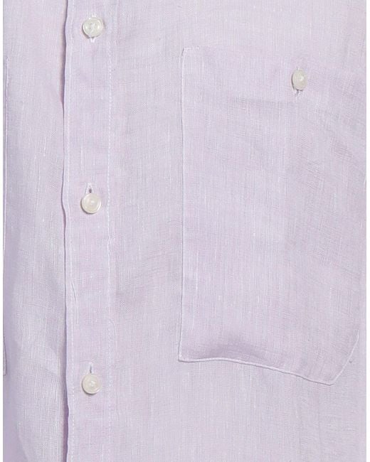 Camisa Gazzarrini de hombre de color Purple
