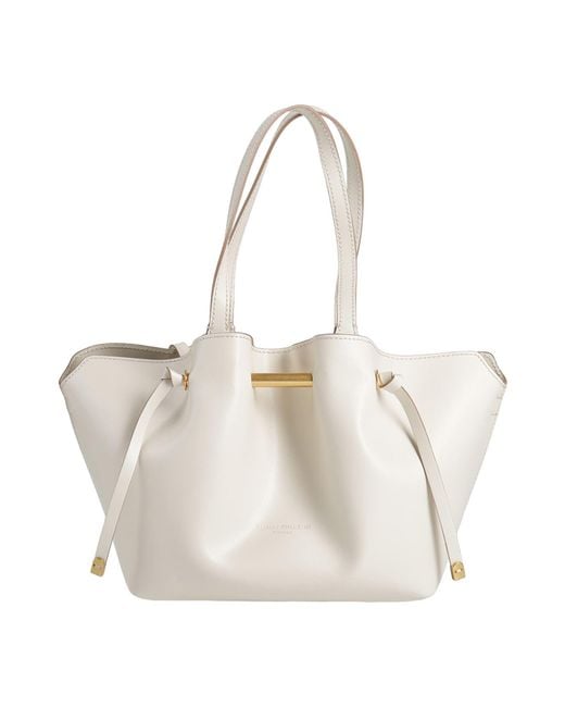 Gianni Chiarini White Ivory Handbag Leather