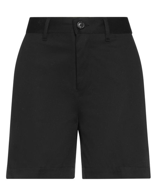 AMI Black Shorts & Bermuda Shorts