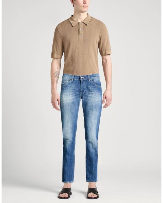 Dondup Blue Jeans Cotton, Elastomultiester for men
